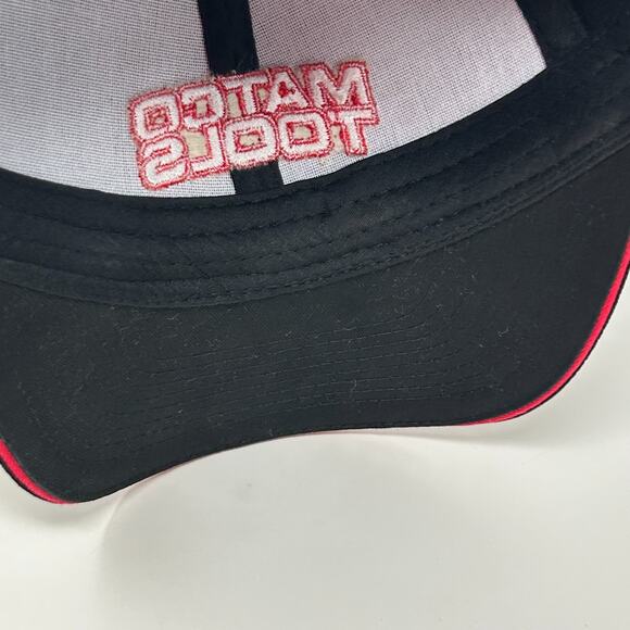 Matco Tools Hat Cap Mechanic Auto Repair Logo 6 Panel Strapback Black - Picture 5 of 12